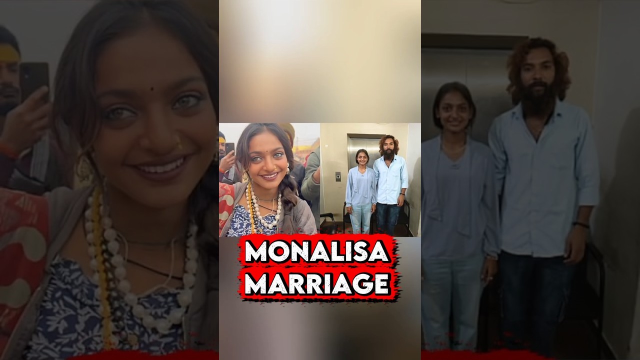 Kumbh Mela Monalisa Married in Kerala 😱 Facebook Love Story