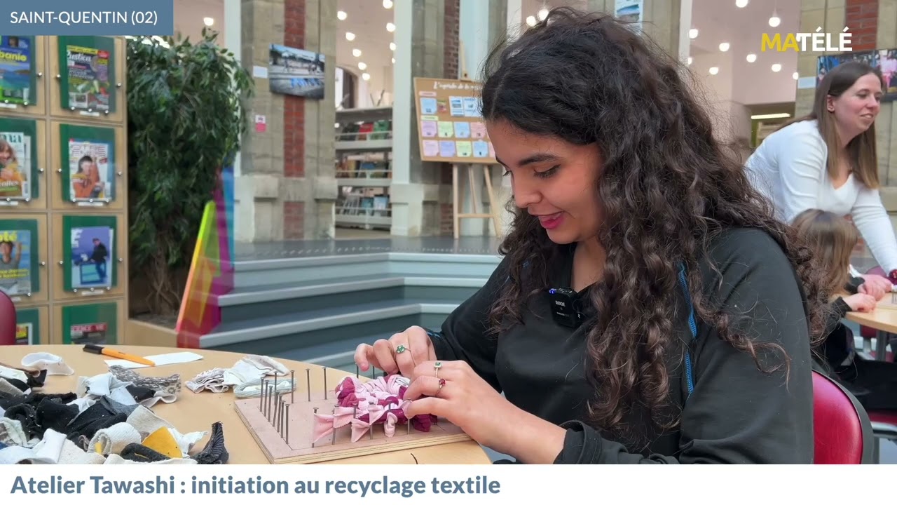 L'atelier Tawashi, une initiation au recyclage textile