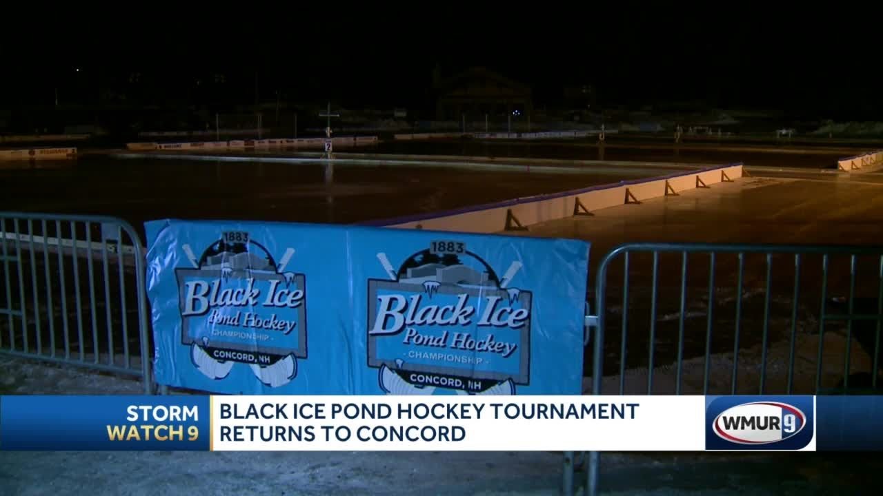 Black Ice Pond Hockey Tournament, Concord Winter Festival Happening Despite Storm