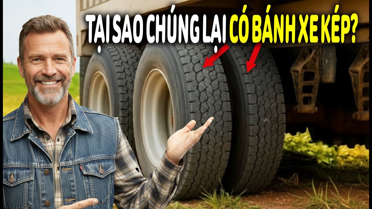 Tại sao một số xe tải dùng BÁNH ĐÔI còn những xe khác thì KHÔNG!