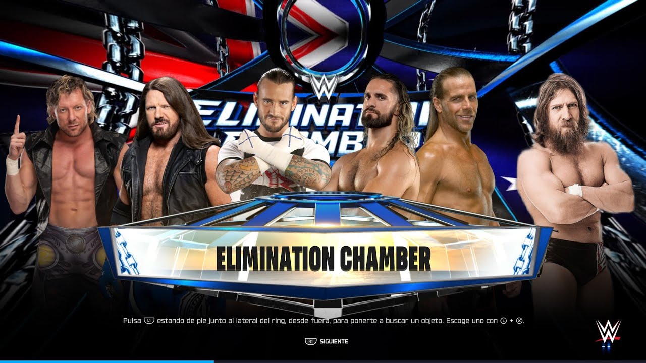ELIMINATION CHAMBER: LOS MEJORES LUCHADORES DEL PLANETA🌎🤼🔥 | PS5 - GAMEPLAY