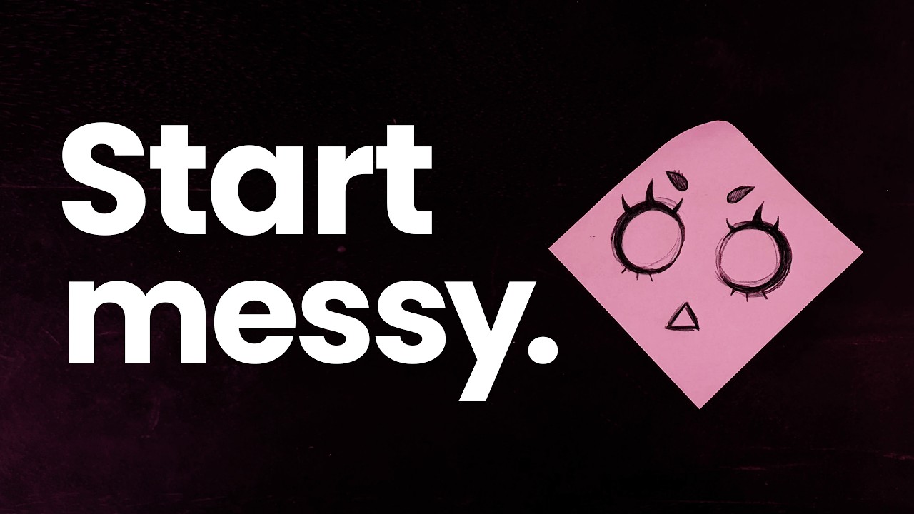 Create something BEFORE you're ready