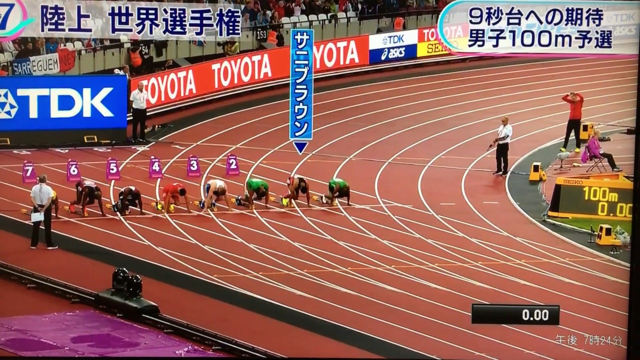 2017世界陸上 サニブラウン・多田・ケンブリッジ揃って準決勝へ