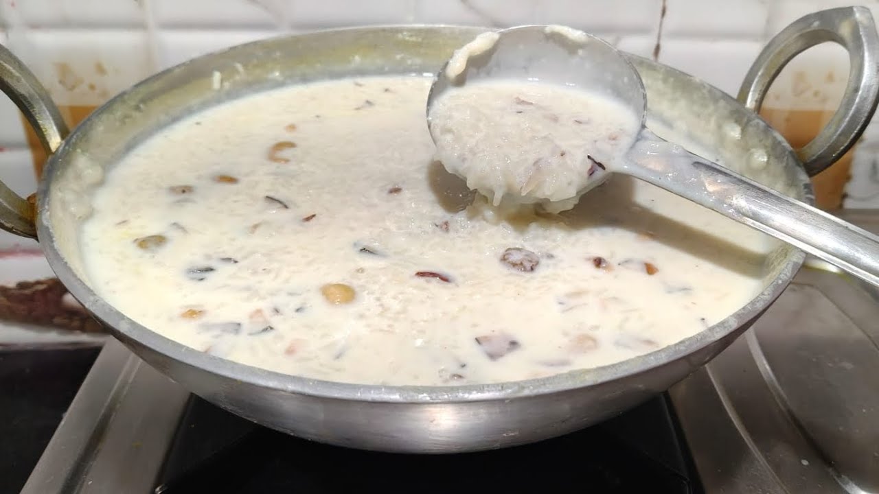 बिना कंडेन्स्ड मिल्क की सुपर खीर 🤍 Viral Recipe | #trending #viralrecipe