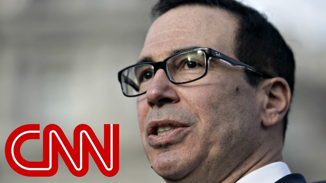 Stocks fall after Steve Mnuchin makes call to banks