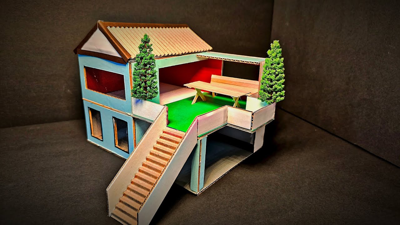 How to Make a Tiny House Out of Cardboard