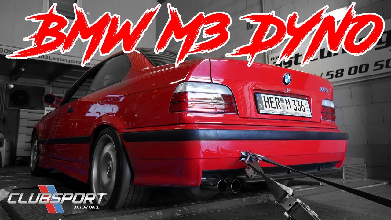 BMW E36 M3 3,2l Dynoday | Dyno run | Leistungsprüfstand | S50B32 | M3 Evo | 4K