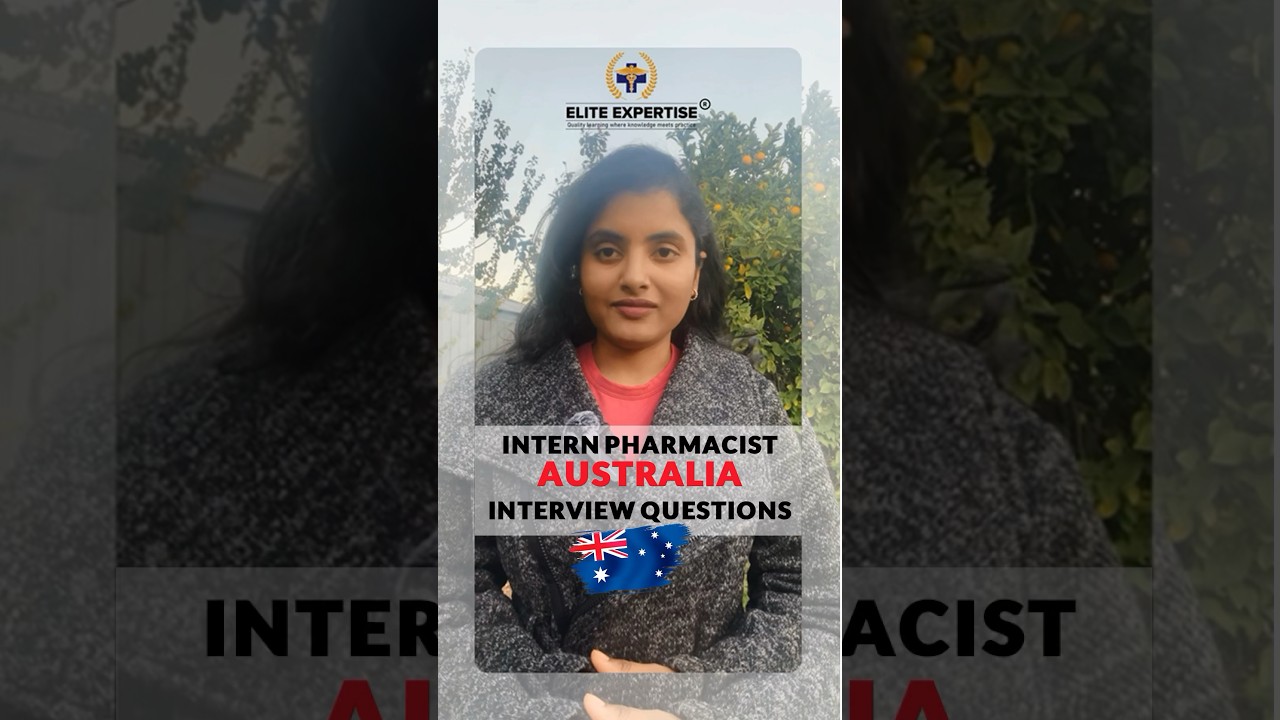 How to Ace the Common Interview Question for Australian Intern Pharmacists