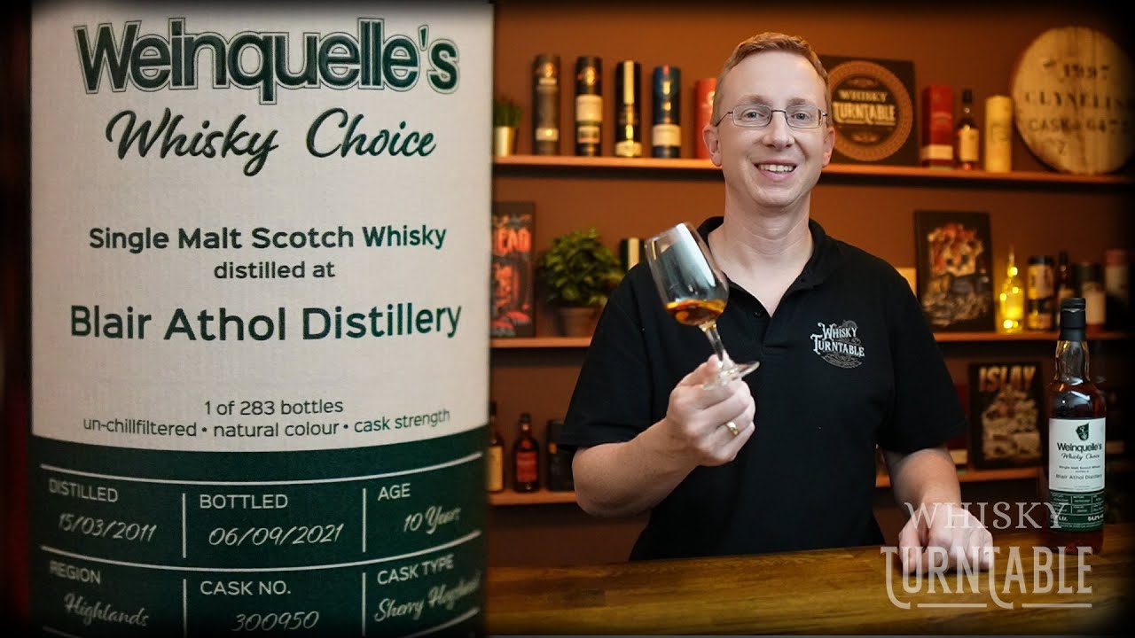 Blair Athol - Weinquelle's Whisky Choice - 10 Jahre Sherry Hogshead 2011 - 2021 54,2 % Vol.
