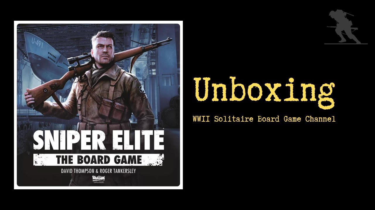 Sniper Elite: The Board Game - Unboxing