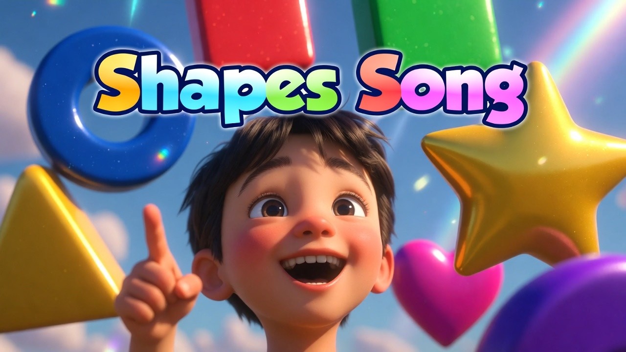 Shapes Song for Kids | Learn Circle, Square, Triangle and More