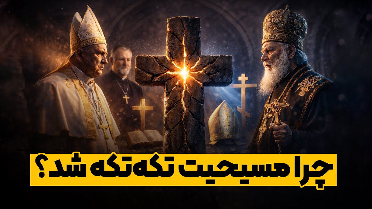 تفاوت کاتولیک و پروتستان و ارتدوکس : چرا مسیحیت چند شاخه شد؟