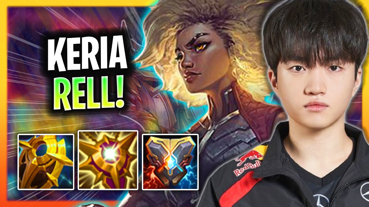 KERIA IS READY TO PLAY RELL! | T1 Keria Plays Rell Support vs Pyke!  Season 2025