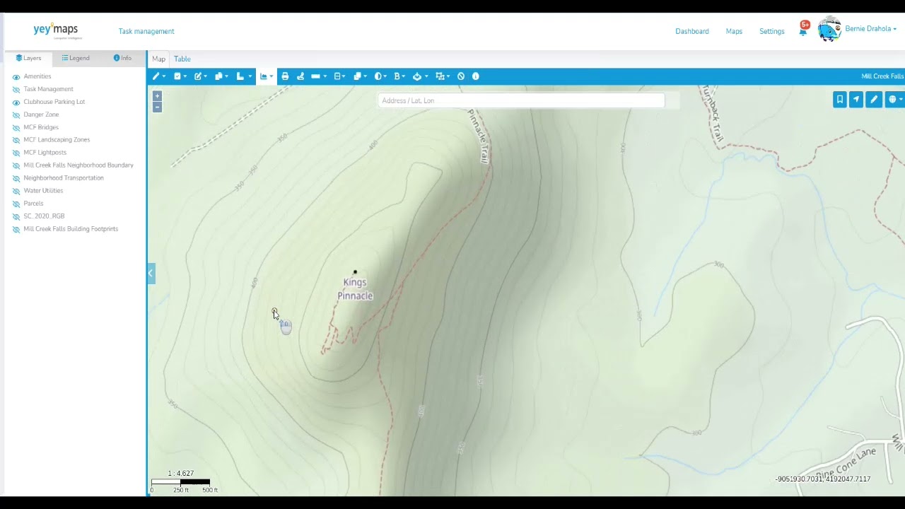yeymaps Elevation Profile Tool