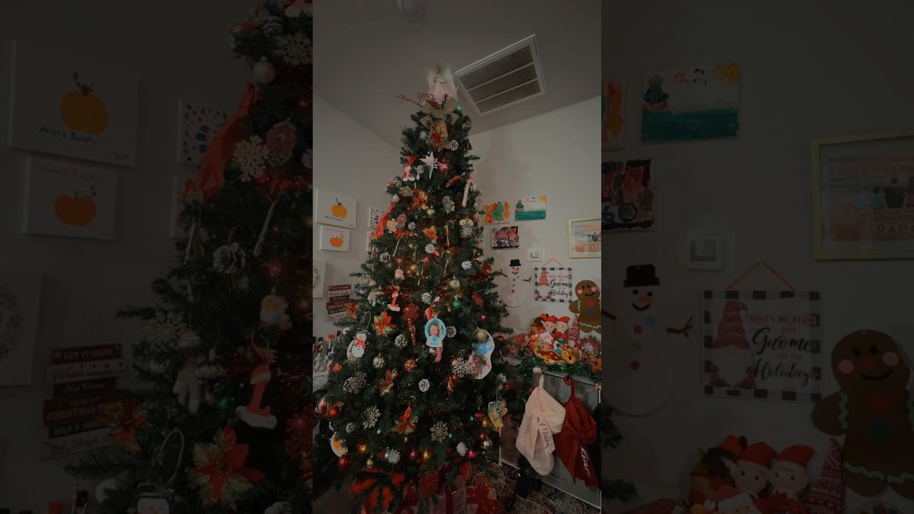 10-футовая рождественская ёлка🎄#Экономия — это лучшее. #рождество #рождественскаяёлка #бережливость