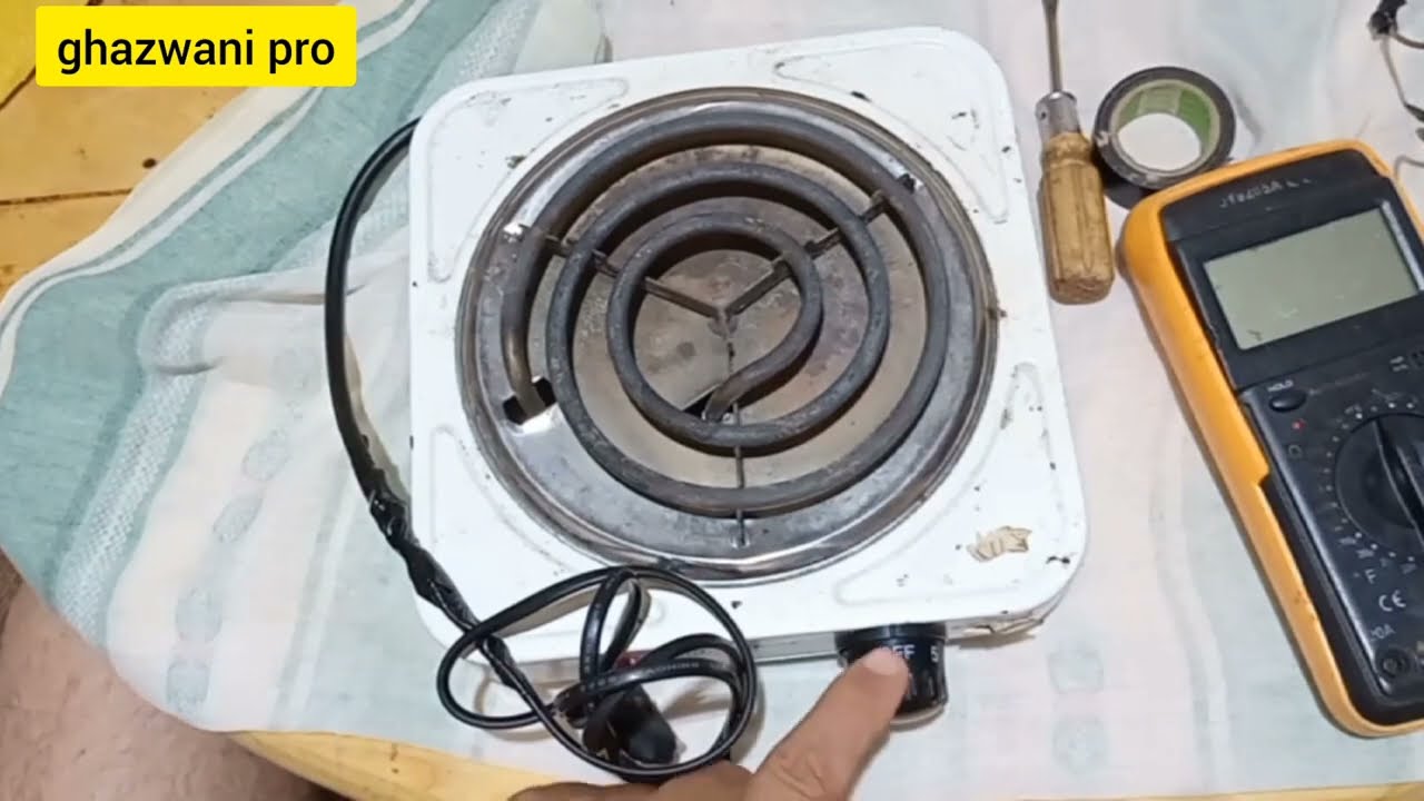 كيفية اصلاح الريشو الكهربائي بسهولة