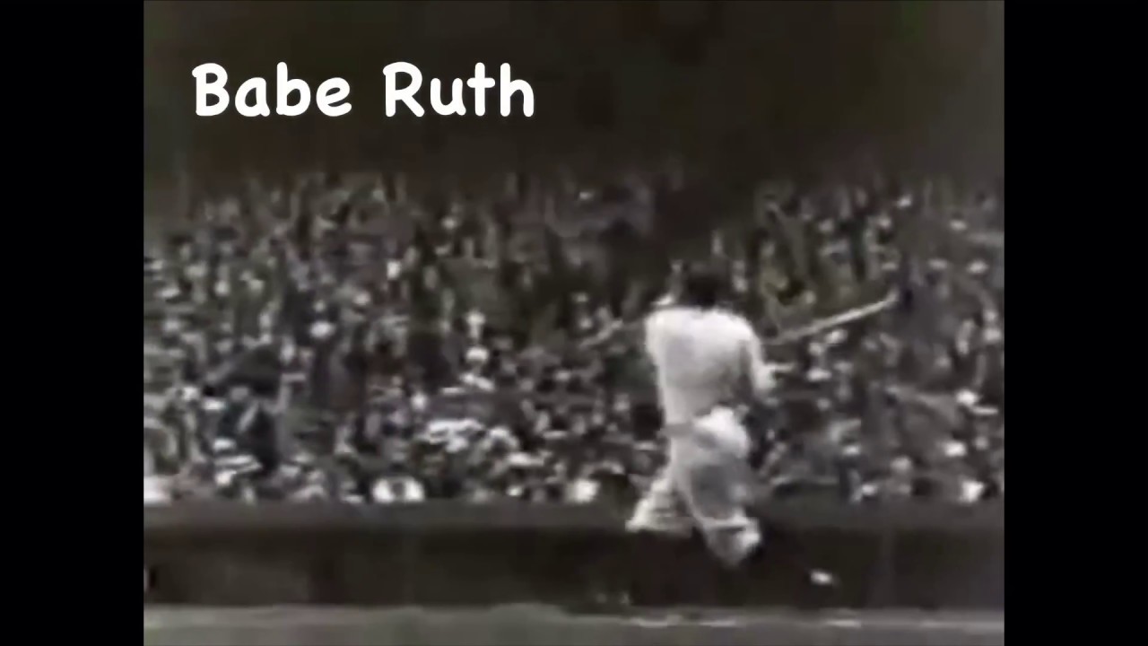 Babe Ruth Home Run Swing - 1927 HR #60