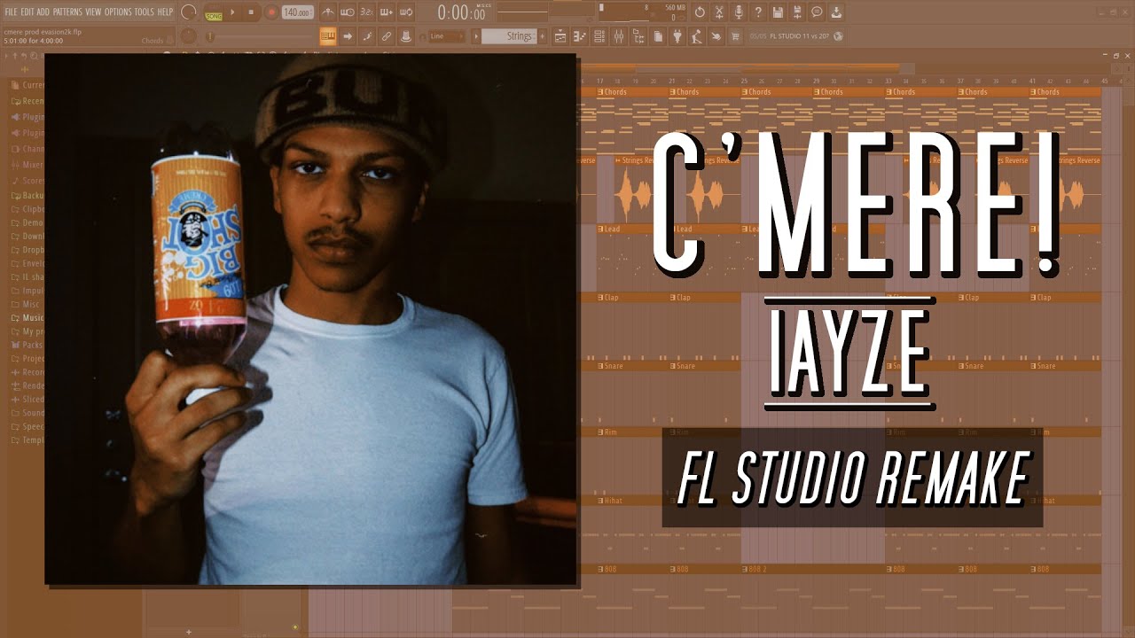 How Iayze - C'mere! Was Made in 3 minutes {FL STUDIO BREAKDOWN}
