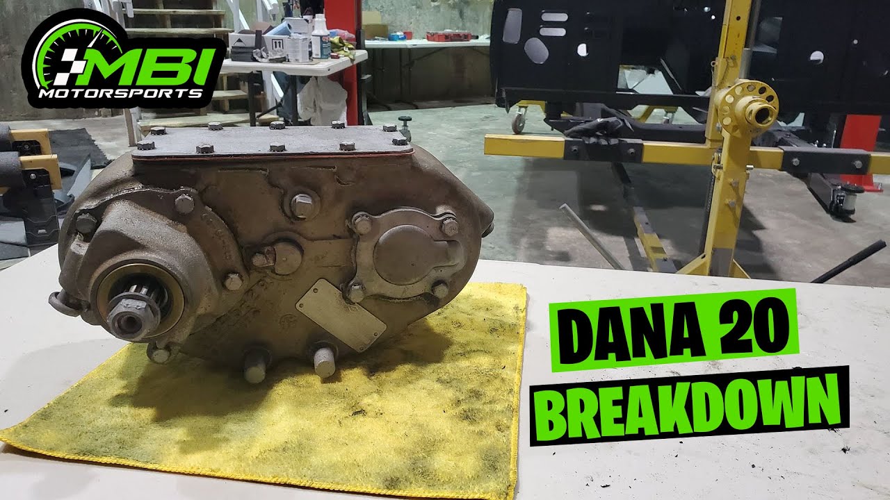 Как разобрать и собрать раздаточную коробку Dana 20