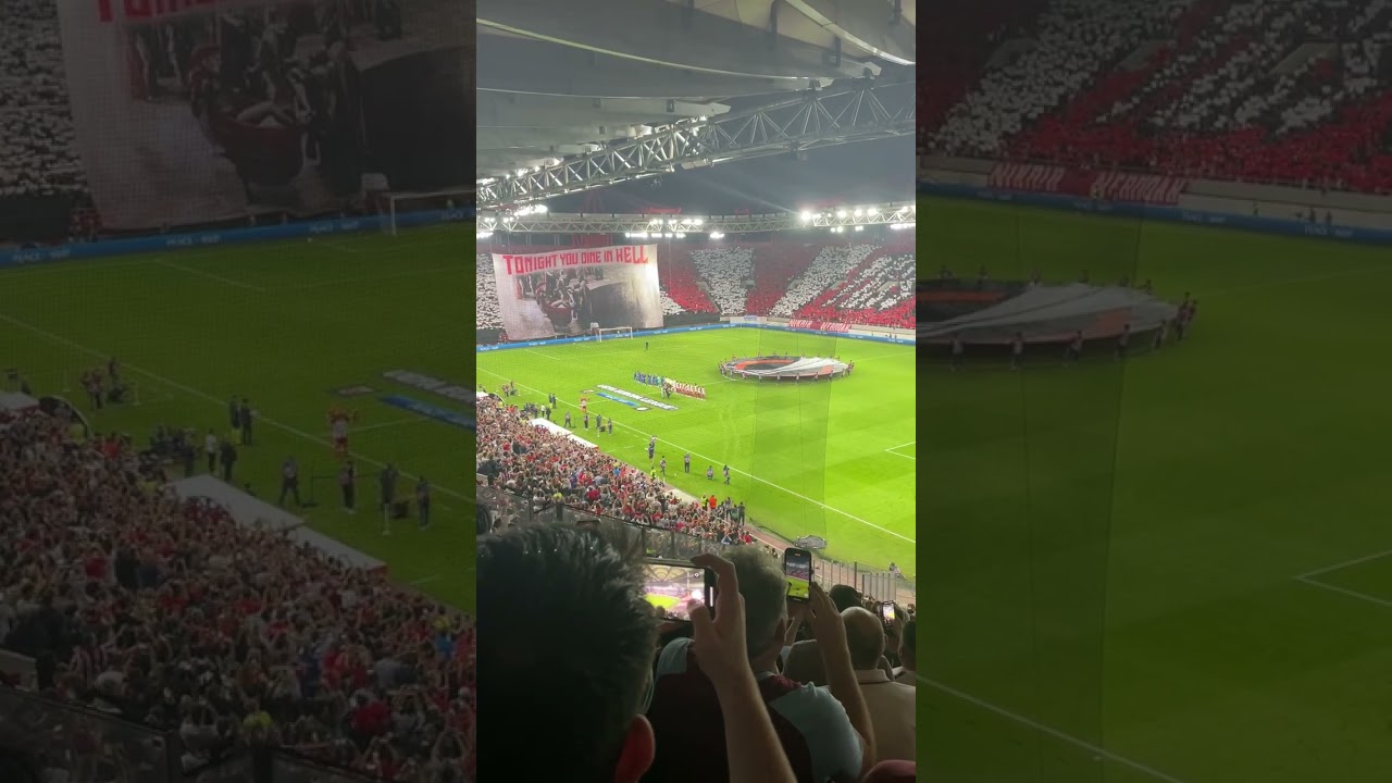 West Ham away to Olympiakos