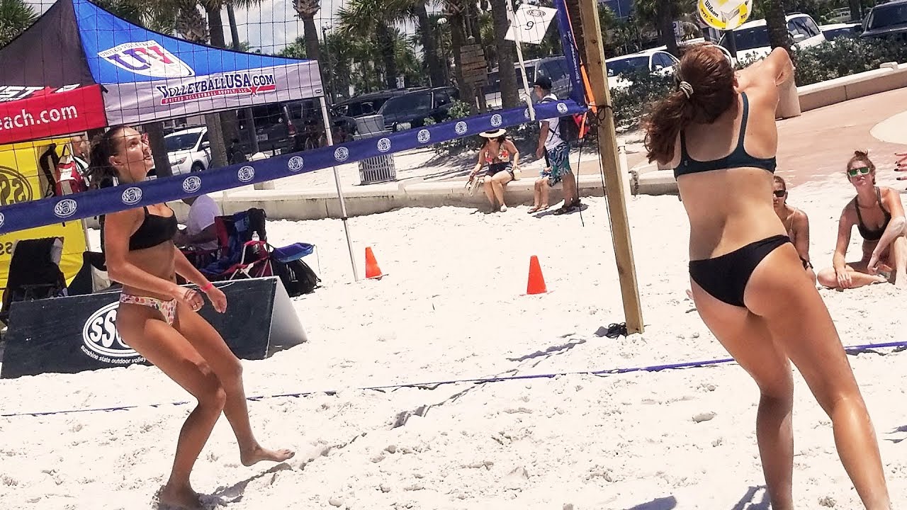 BEACH VOLLEYBALL | Women Amateur Divisions | Game 6 | Clearwater Beach FL 2019