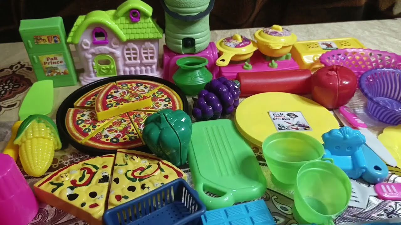 8 Minutes Satisfying with Unboxing Hello Kitty Miniature Kitchen Set | Toy Furniture Set Unboxing