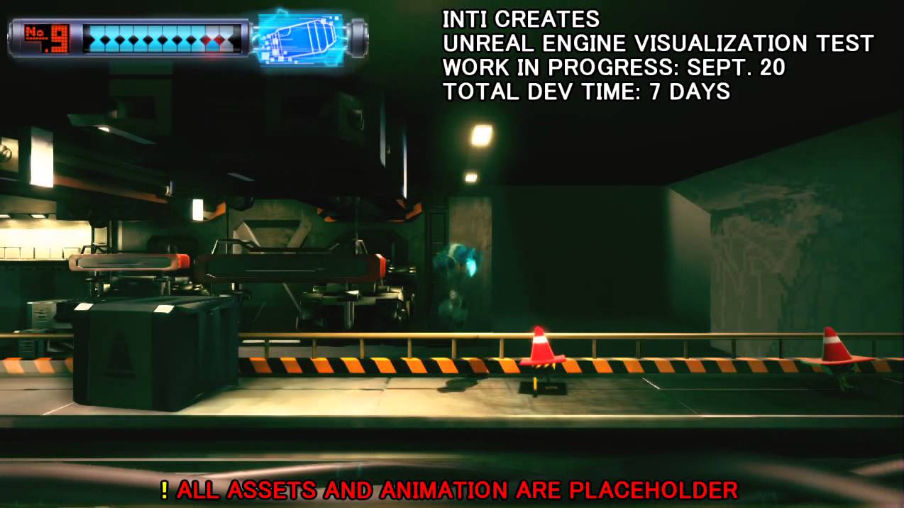 Mighty No. 9: Unreal Engine Initial Evaluation Test (PLACEHOLDER ASSETS)