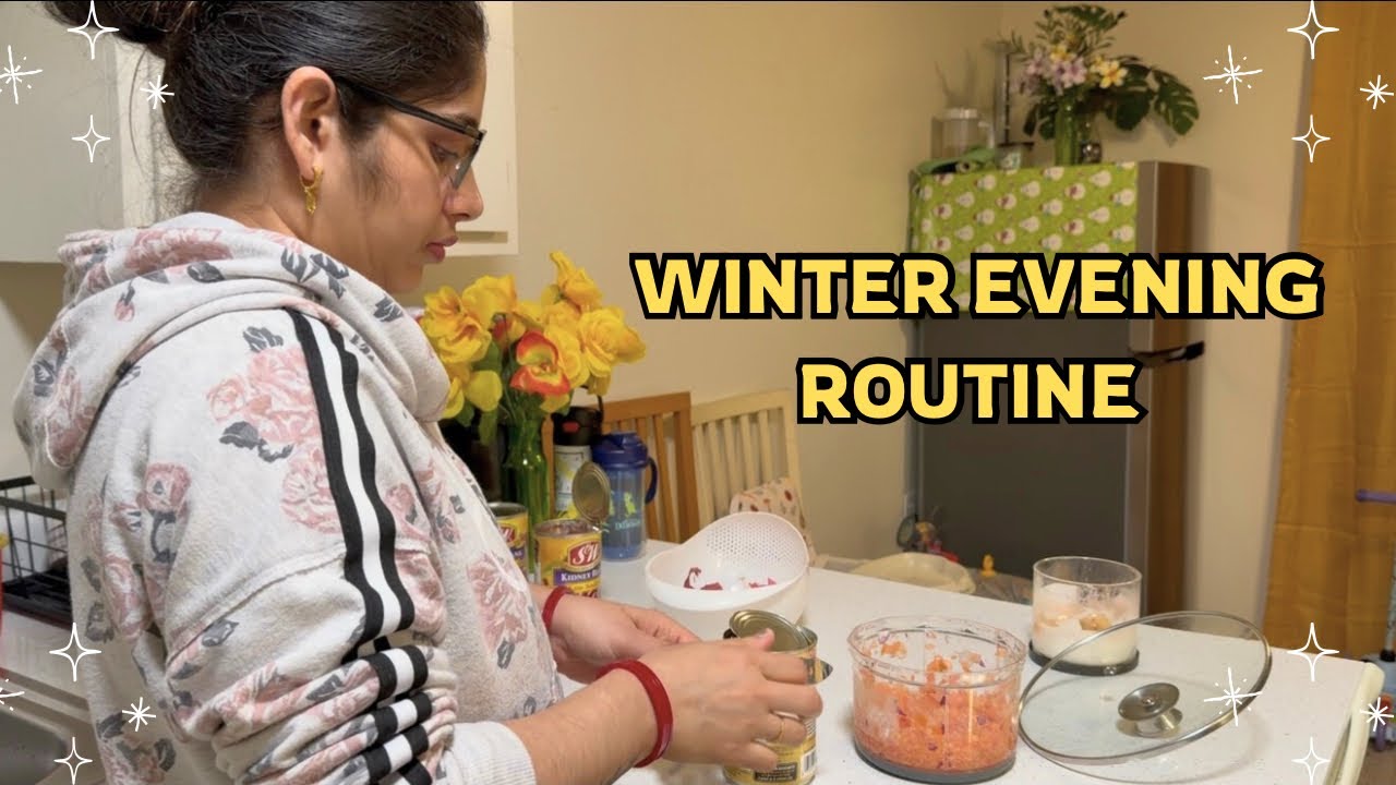 Winter ❄️ Evening Routine🌷 | 🍁Calm & Cozy Mom Life ☺️