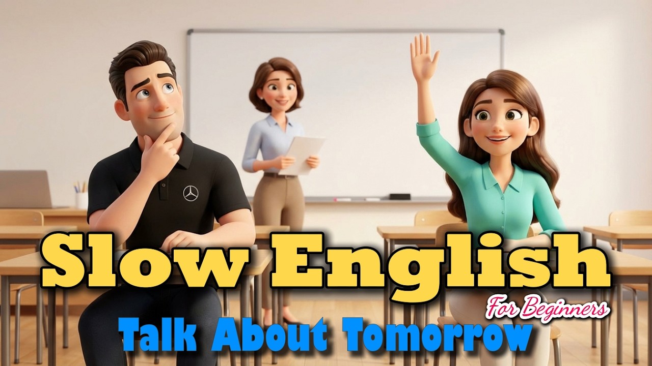 Talk About Tomorrow | Easy English Listening Lessons | Slow English For Beginners
