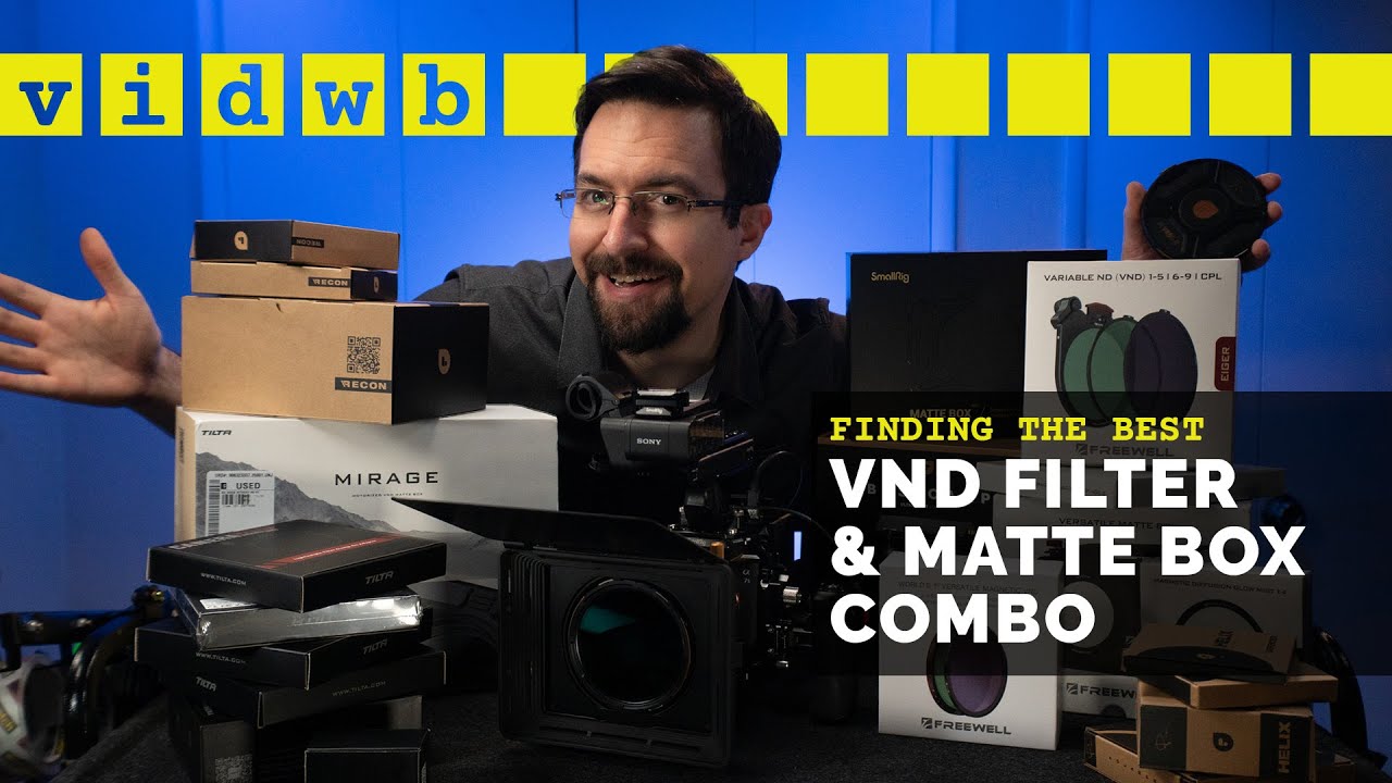 Finding the Best VND Filter & Matte Box Combo - 11 Systems Tested - Video Workbench