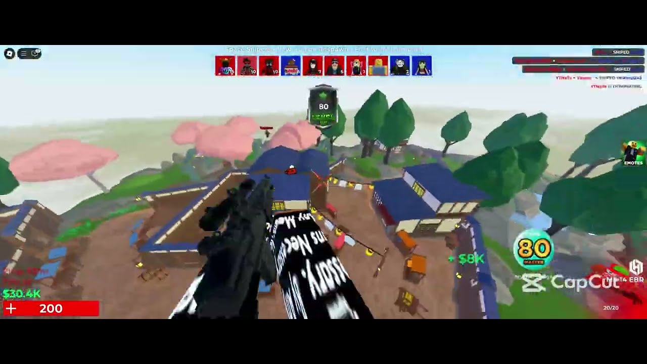 17 Kill No-Scope Streak (Aimblox Montage)