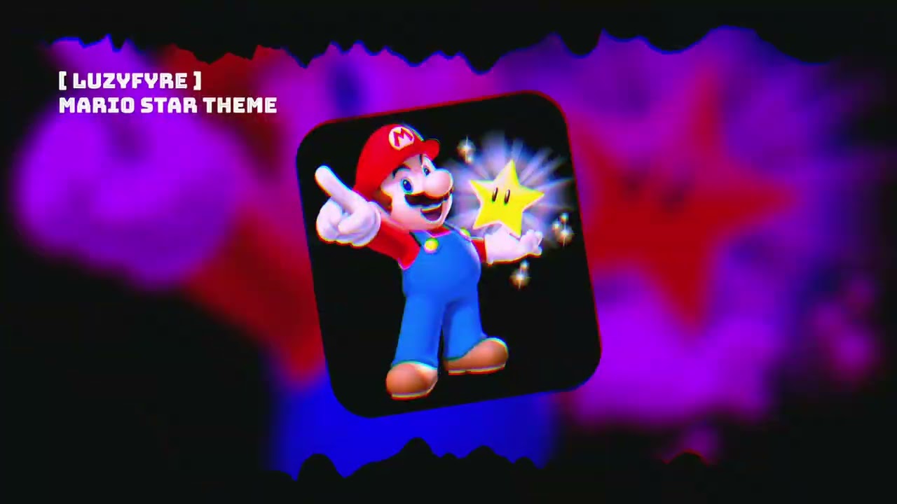 MARIO STAR PHONK ⭐️ A Mario Star Theme Funk House Remix (Official Visualizer)