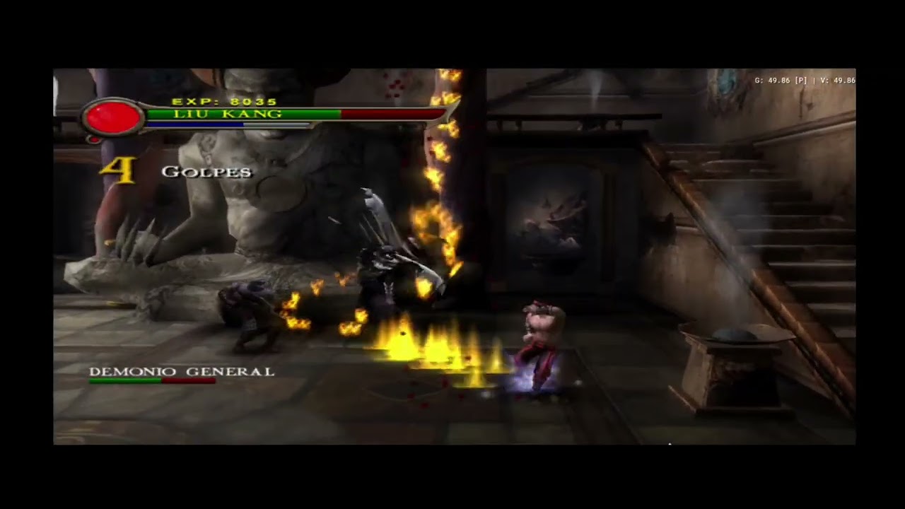 Mortal Kombat shaolin monks #3(Monasterio Maligno)Kitana🏋️🏋️🏋️