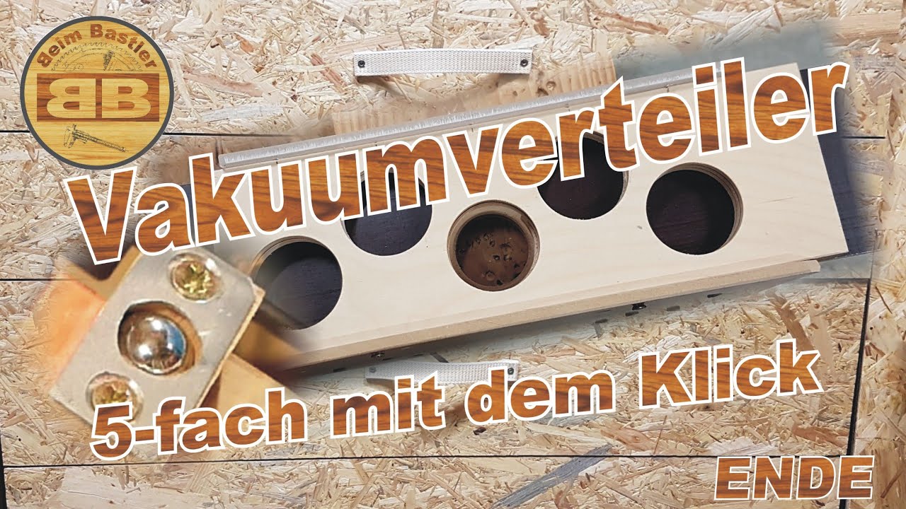 Die WEICHE für die LUFT | Absaugung in der Wertstatt richtig verteilen | Der Vakuumverteiler  #2