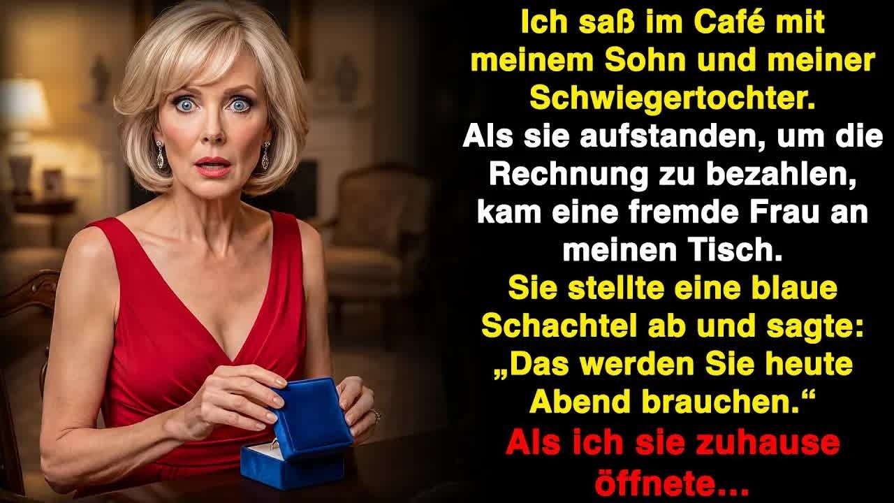 Eine Frau ließ mir im Café eine Schachtel da – erst nachts verstand ich, wofür ich sie braucht