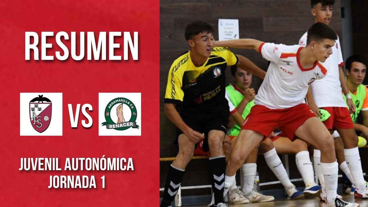 Resumen Albacete FS - FS Renacer Argamasilla (3-4). JUVENIL AUTONÓMICA/Jornada 1