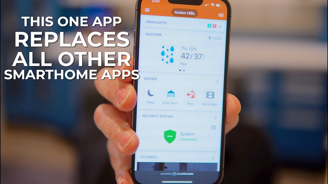 Alarm.com Mobile App: The only Smarthome app you'll ever need