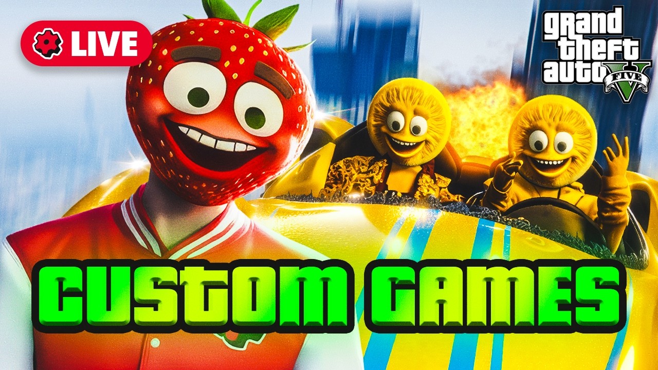 GTA 5 Online LIVE - Custom Games, Weekly Update, & Funny Chat Moments
