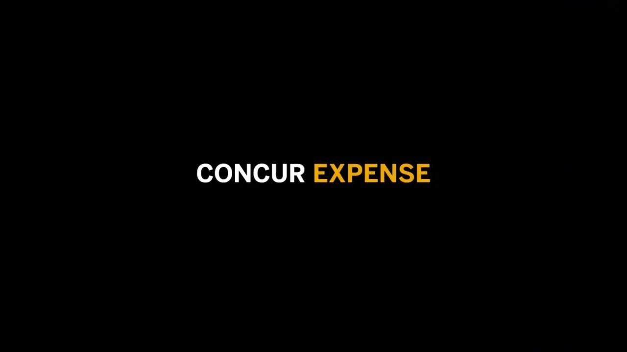 Concur Expense Demo (Extended)
