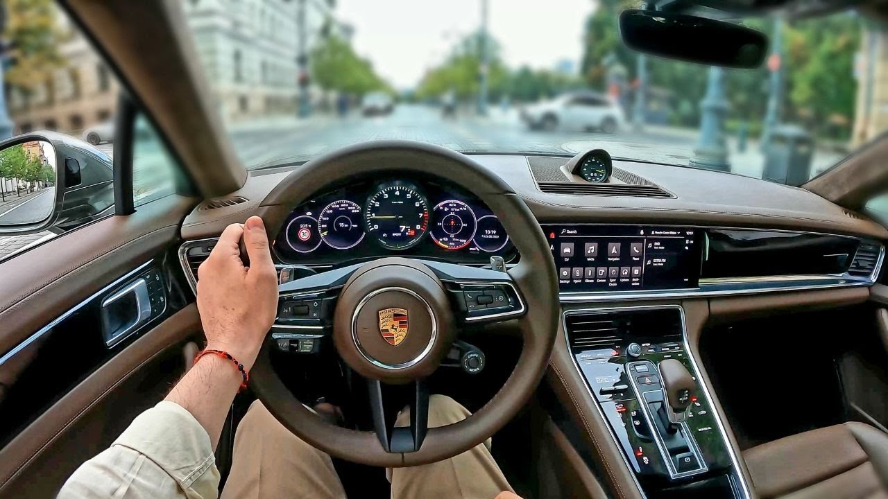 2022 Porsche Panamera 4S E-Hybrid [ V6 combined 552HP ] | POV Test Drive | Part #2