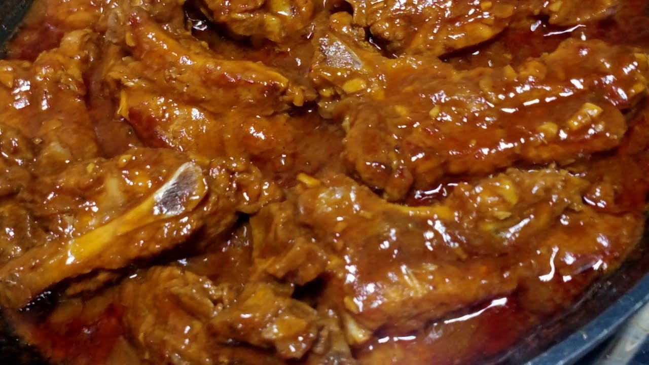GAWIN MO ITO SA PORK RIBS! Sobrang Sarap! Sauce pa lang ulam na! #porkribsinbbqsauce