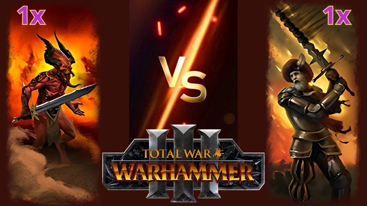 Can Greatswords beat Bloodletters of Khorne in Total War: Warhammer 3?