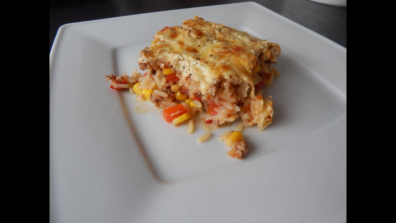 Reisauflauf mega lecker und schnell gemacht
