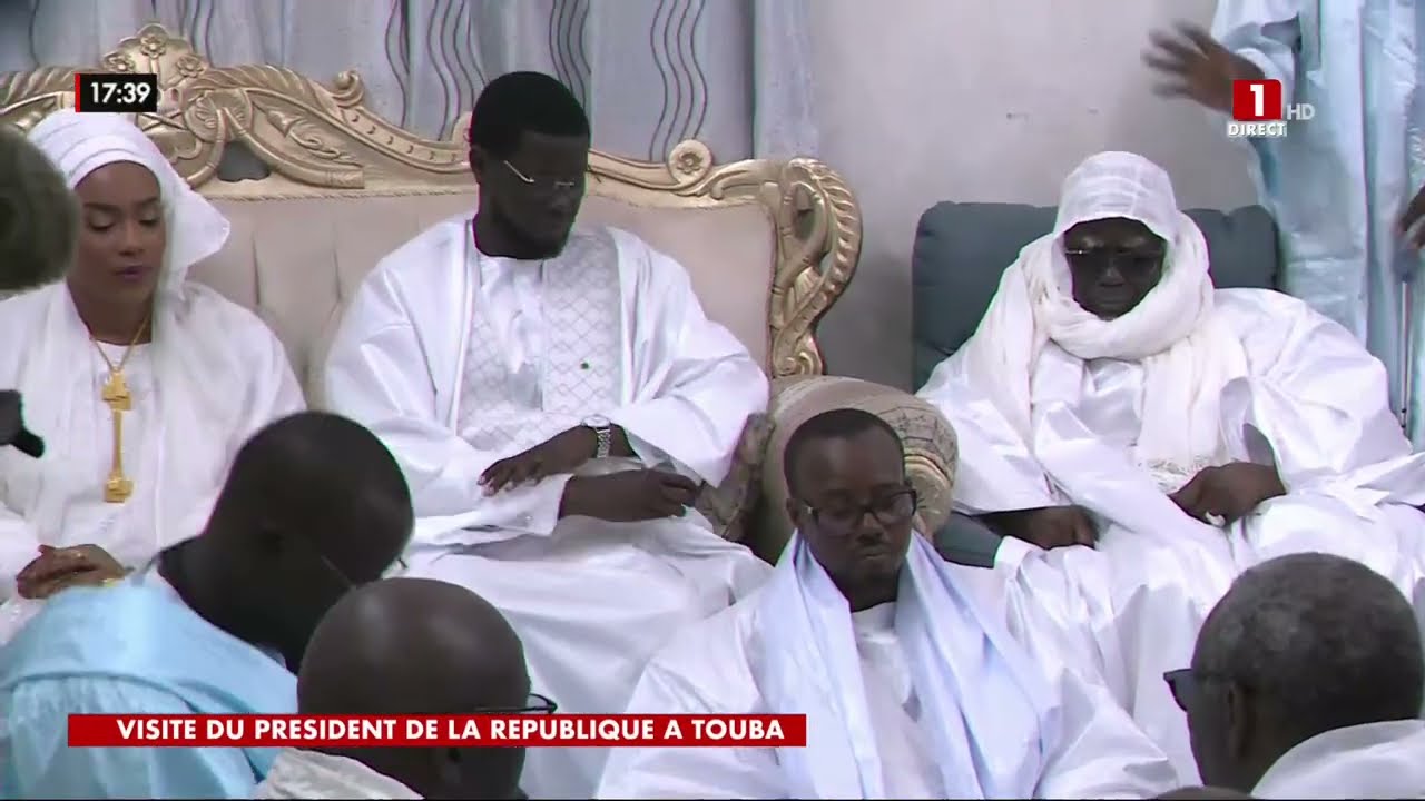 Magal 2025 : Discours du Président Bassirou Diomaye Faye chez le Khalife des Mourides
