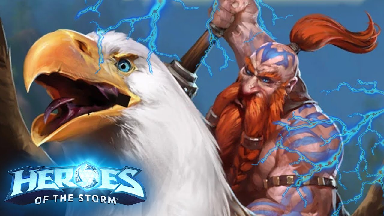 Falstad Lightning Rod Build Has THE POWER OF THE GODS! | Heroes of the Storm (Hots) Falstad Gameplay