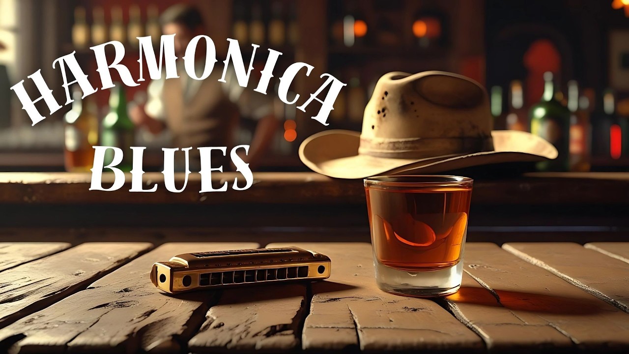 Harmonica Blues in a Vintage Bar &ndash; Timeless Sounds of the Past