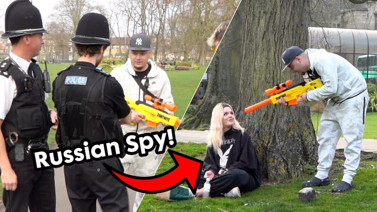 Catching RUSSIAN SPIES With My SNIPER !