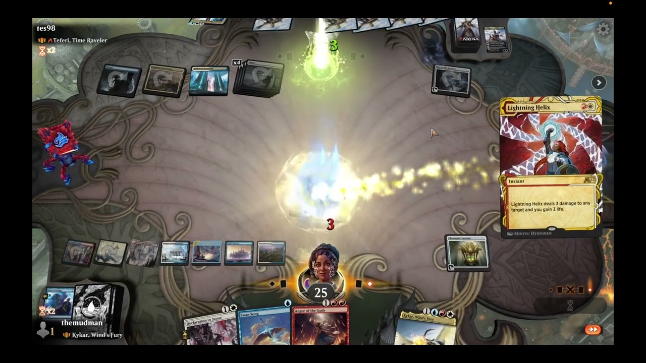 Historic Brawl : Kykar (Control) vs. Teferi, Time Raveler