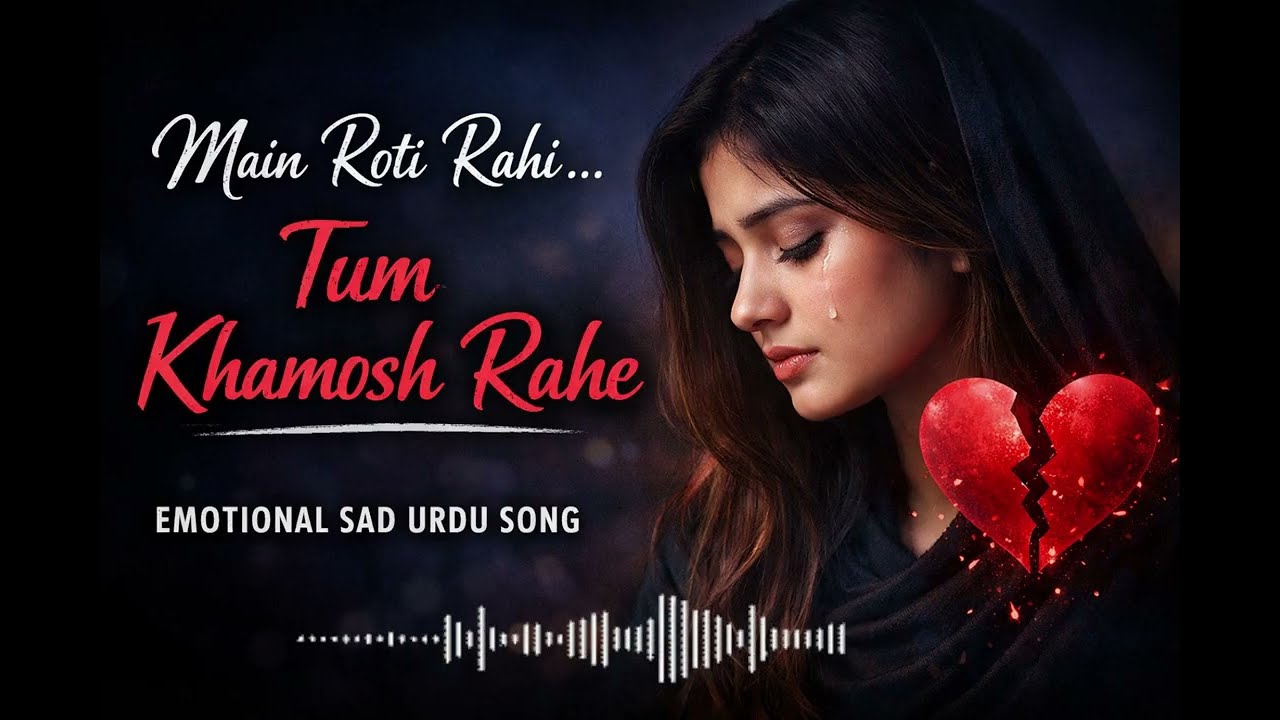 Tum Samjhe Hi Nahi 💔 | Sad Urdu Song for Girls | Heart Touching Emotional Song