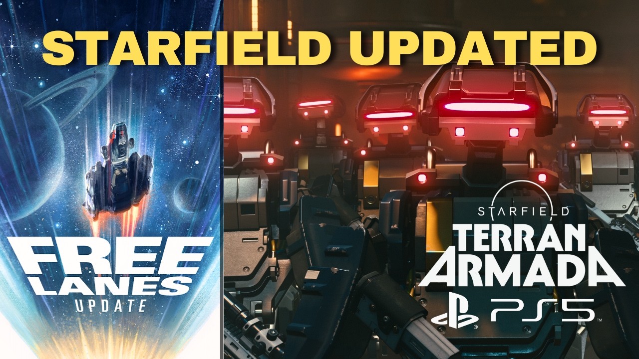 Starfield UPDATED: Cruise Mode, New Ship Parts, Terran Armada DLC & Free Lanes Update